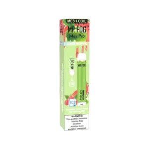 Raspberry Green Apple Watermelon On Ice Mr Fog Max Pro 2000