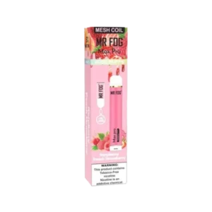 Raspberry Peach Strawberry Mr Fog Max Pro 2000