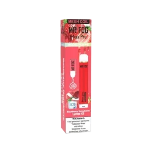Raspberry Strawberry Lychee On Ice Mr Fog Max Pro 2000