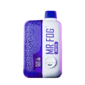 Cherry Blueberry Ice Mr Fog Switch SW15000 Disposable Vape