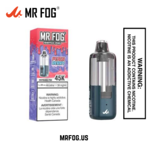 Peach Berry Mr Fog Switch Pods Only 45000 Puffs