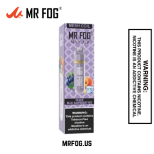 Peach Blue Raspberry Ice Mr Fog Max Air 3000 Puffs