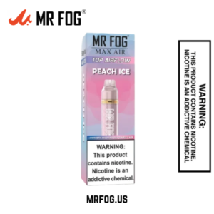 Peach Ice Mr Fog Max Air 3000 Puffs