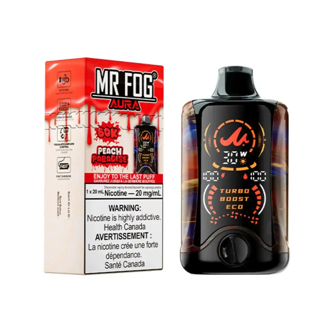 Peach Paradise Mr Fog Aura