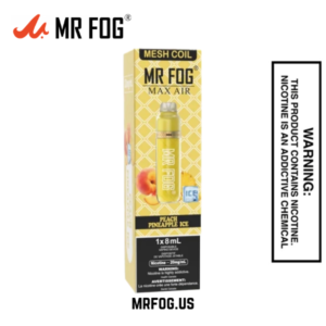 Peach Pineapple Ice Mr Fog Max Air 3000 Puffs
