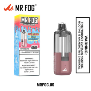 Pink Lemon Sour Blueberry Mr Fog Switch 45k Puffs Disposable Vape - Pods Only
