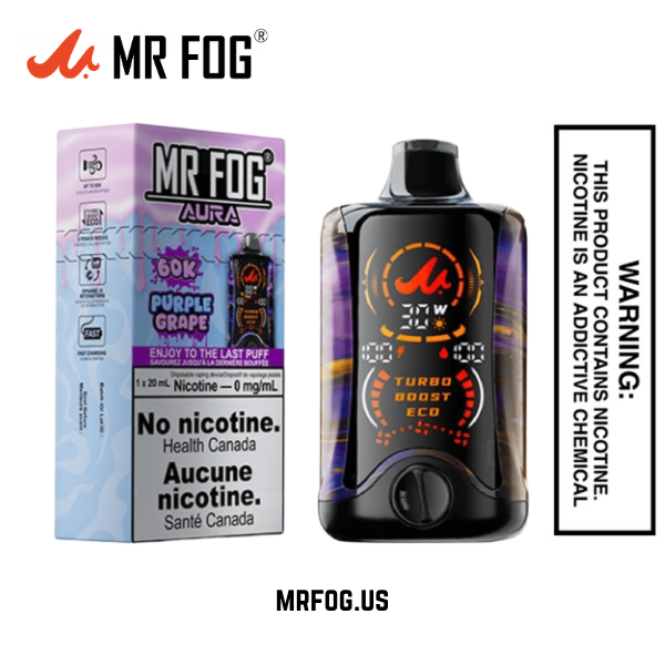 Purple Grape Mr Fog Aura 60K
