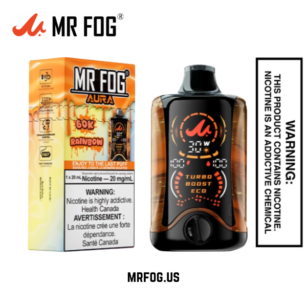 Rainbow Mr Fog Aura 60k