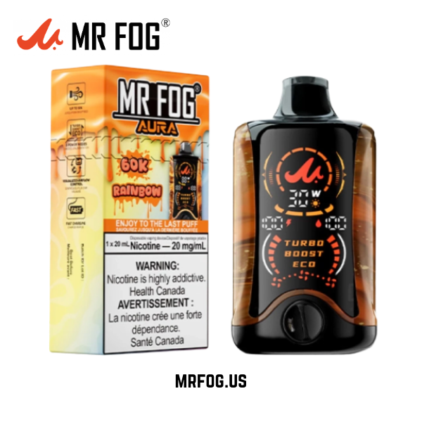 Rainbow Mr Fog Aura 60k