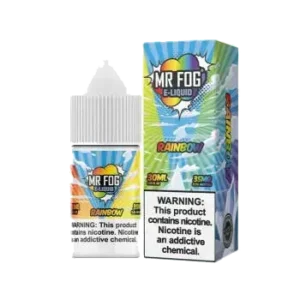 Rainbow Mr Fog Synthetic Nicotine Salt E liquid