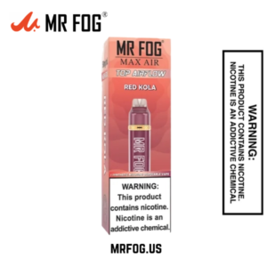 Red Kola Mr Fog Max Air 3000 Puffs Disposable Vape