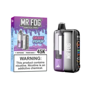 Grape Popup Mr Fog Switch 45000 Pods Kit