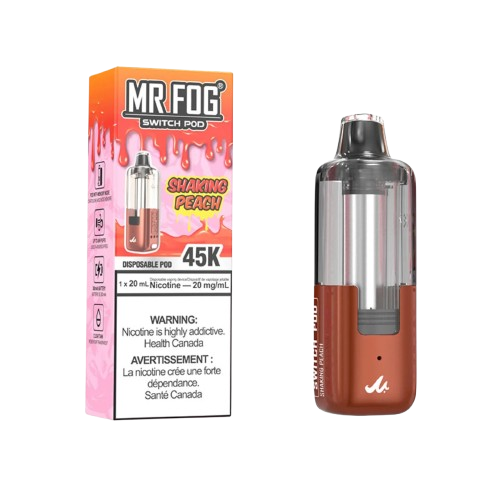 Shaking Peach Mr Fog Switch 45K Pods Only