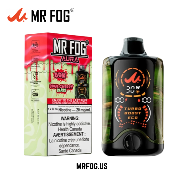 Sour Cherry Bliss Mr Fog Aura 60K