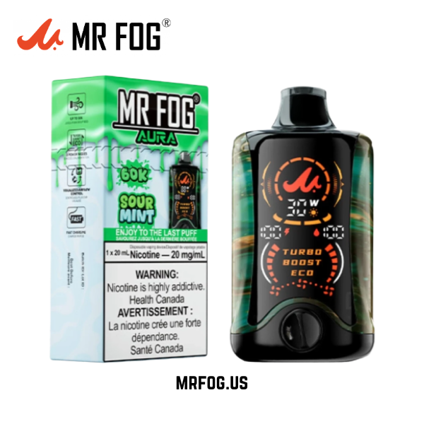 Sour Mint Mr Fog Aura 60k