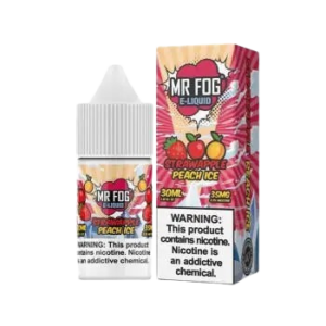 Strawapple Peach Ice Mr Fog Synthetic E Liquid