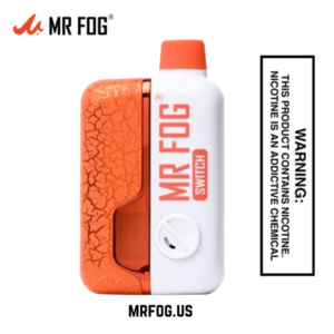 Strawberry Apricot Ice Mr Fog Switch Zero Nicotine SW15000