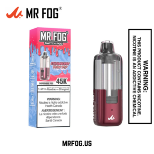Strawberry Blow Pop Mr Fog Switch 45k Puffs Disposable Vape - Pods Only