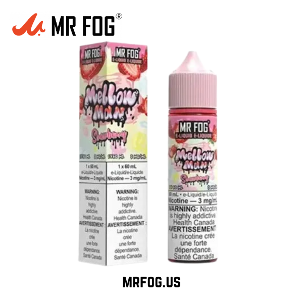 Strawberry Mr Fog E Liquid Mellow Man Series
