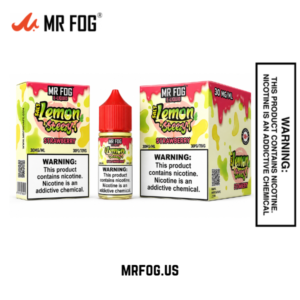 Strawberry Mr Fog Salt E-Liquid Lemon Steezy Series