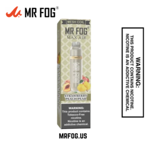 Strawberry Peach Pear Mr Fog Max Air 3000 Puffs