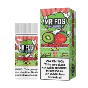 Strawmelon Kiwi Mr Fog Synthetic E Liquid - 100mL