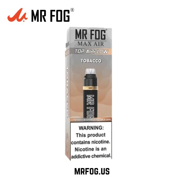 Tobacco Mr Fog Max Air 3000 Puffs