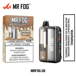 Virginia Tobacco Mr Fog Switch 45000 Puffs Disposable Vape - Pods Kit