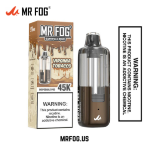 Virginia Tobacco Mr Fog Switch 45k Puffs Disposable Vape - Pods Only