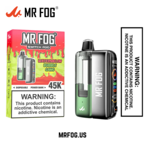 Watermelon Bubble Gang Mr Fog Switch 45000 Puffs Disposable Pods Kit