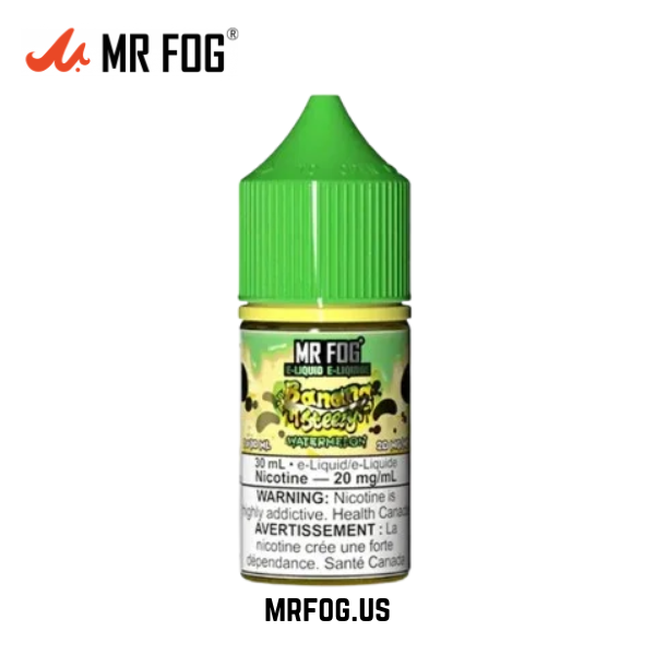 Watermelon Mr Fog Banana Steezy Salt E-Liquid