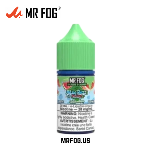Watermelon Mr Fog Blue Razz Steezy Salt E-Liquid - 30mL