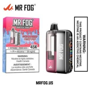 Strawberry Blow Pop Mr Fog Switch 45000 Puffs Disposable Vape - Pods Kit