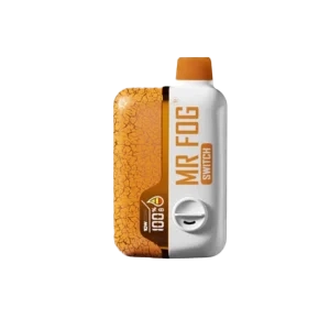White Peach Slushy Mr Fog SW15000 Zero Nicotine