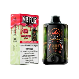 Sour Cherry Bliss Mr Fog Aura 60K Puffs