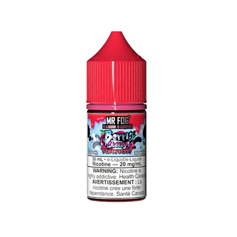 Strawberry Mr Fog Liquid Berry Steezy Salt