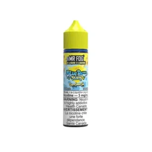 Sour Lemon Mr Fog E Liquid Blue Razz Steezy Series Vape