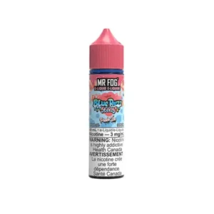 Peach Ice Mr Fog E Liquid Blue Razz Steezy Series Vape