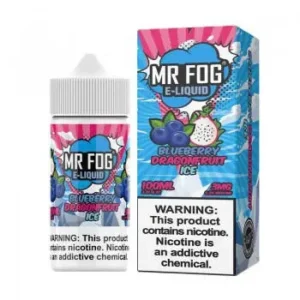 Blueberry Dragonfruit Ice Mr Fog Synthetic E Liquid