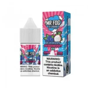 Blueberry Dragonfruit Ice Mr Fog Synthetic Nicotine Salt E liquid Vape