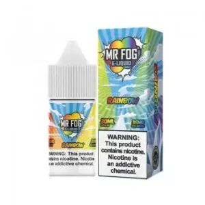 Rainbow Mr Fog Synthetic Nicotine Salt E liquid Vape