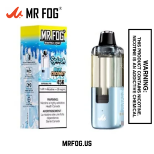 Blue Coconut (Splash Edition) Mr Fog Switch 45000 Puffs Disposable Vape - Pods Only