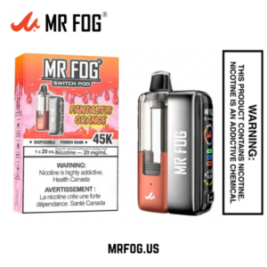 Fantastic Orange Mr Fog Switch Pod Splash Edition Vape Kit- 45,000 Puffs