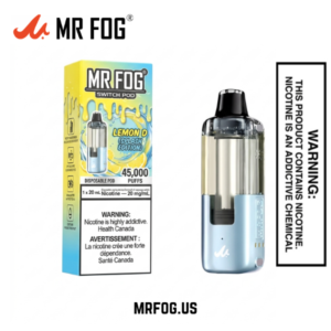 Lemon Lime (Splash Edition) Mr Fog Switch 45000 Puffs Disposable Vape – Pods Only