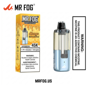 Mango (Splash Edition) Mr Fog Switch 45000 Puffs Disposable Vape – Pods Only