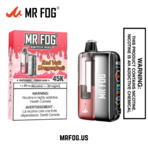 Red Volt Dragonfruit Mr Fog Switch Pod Splash Edition Vape Kit- 45,000 Puffs