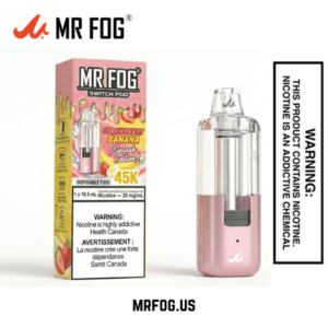 Strawberry Banana (Splash Edition) Mr Fog Switch 45000 Puffs Disposable Vape – Pods Only