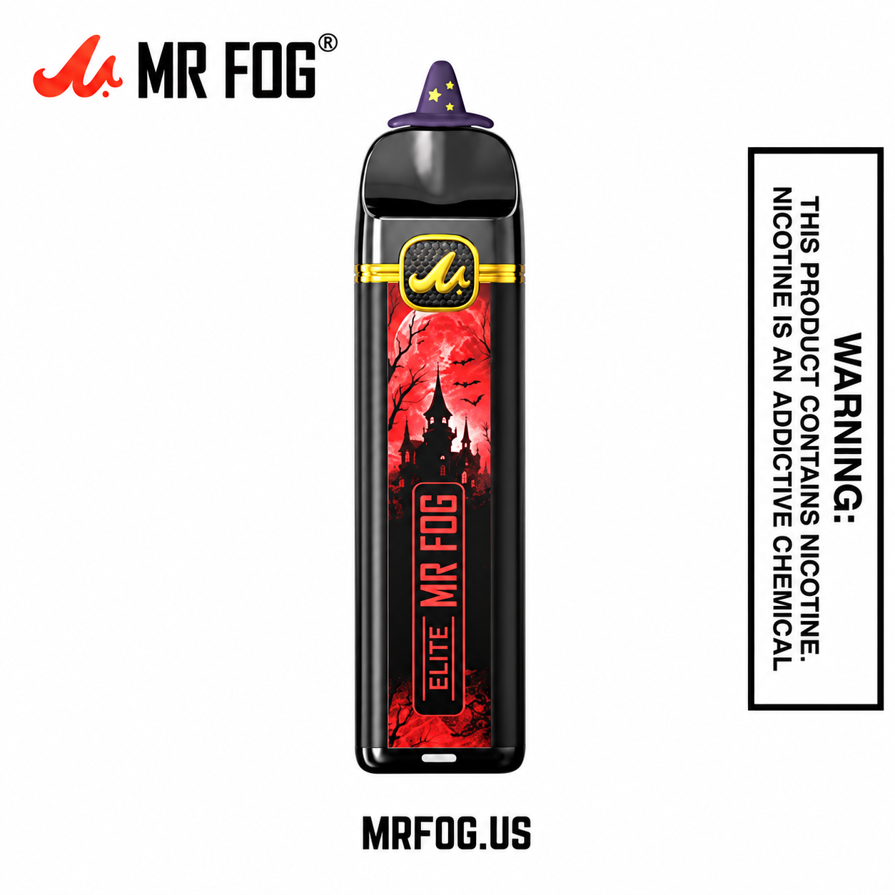 Blood Moon Mr Fog Elite 5000 Puffs