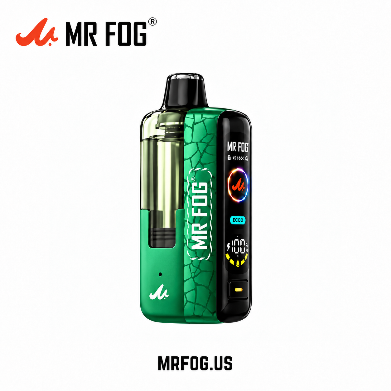 Extreme Ice Mr Fog Switch Pod Mint Steezy Vape Kit- 45,000 Puffs - Image 2